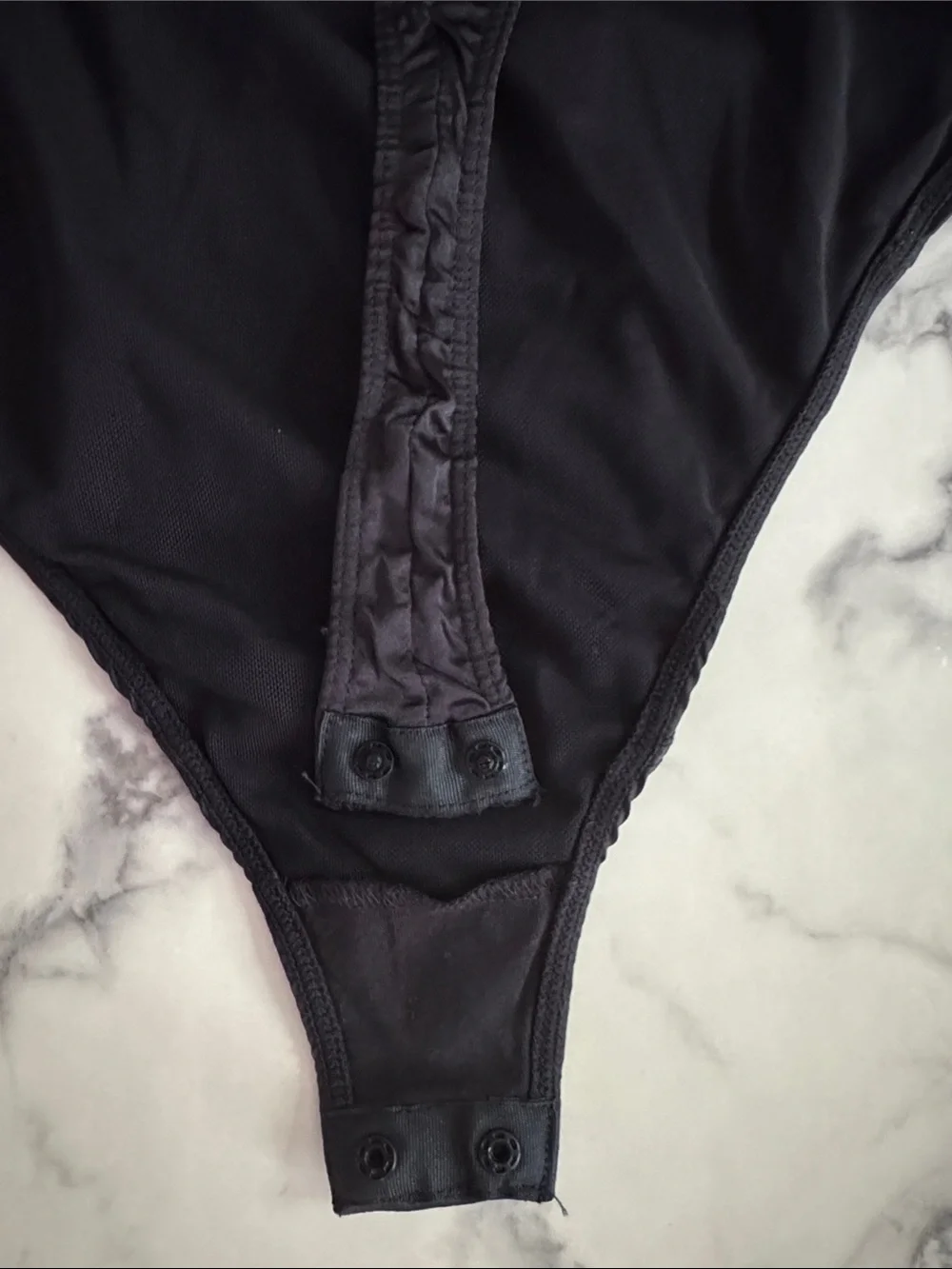 Free People Intimately Anywhere With You Corset Style Bodysuit • Black Size M